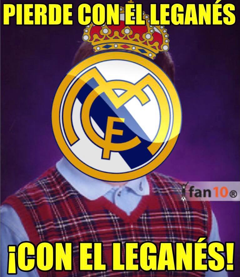 Los memes de la eliminación del Real Madrid en Copa del Rey ante Leganés