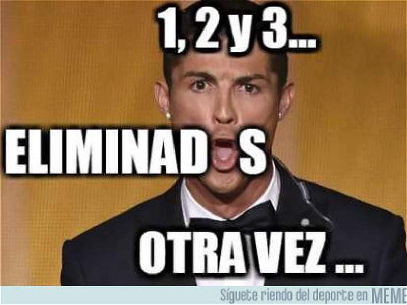 Los memes de la eliminación del Real Madrid en Copa del Rey ante Leganés