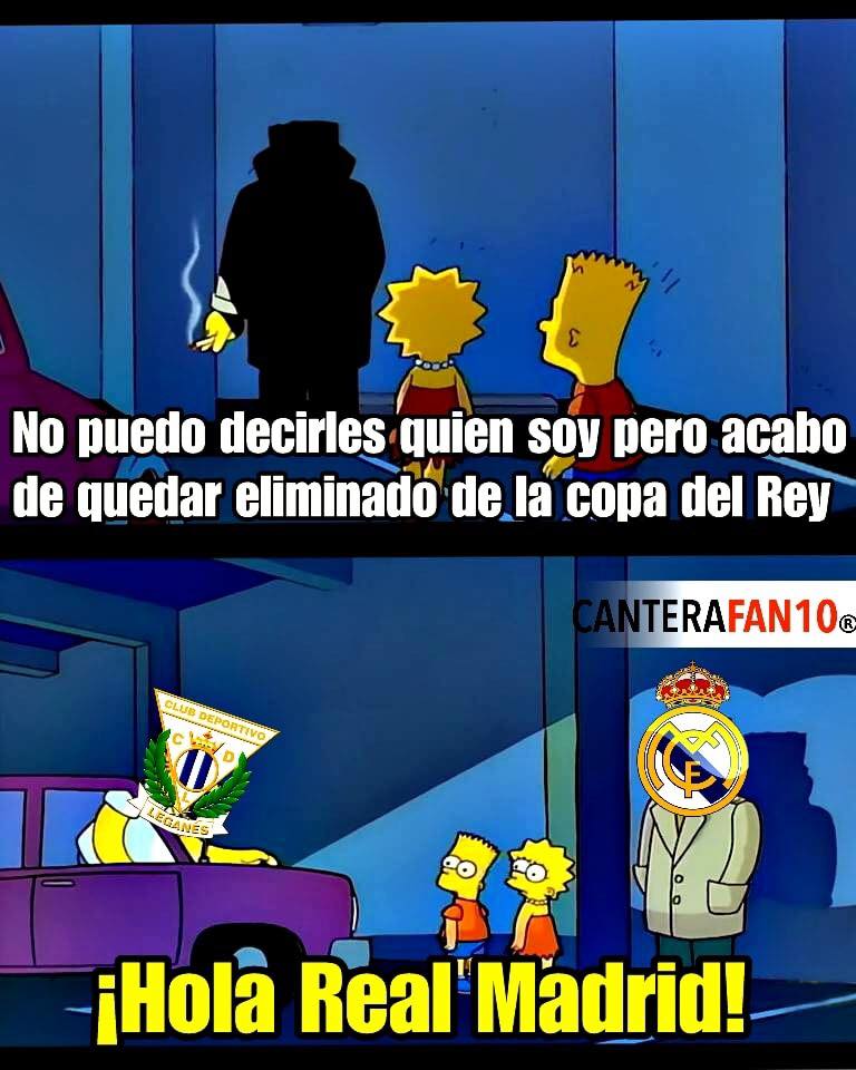 Los memes de la eliminación del Real Madrid en Copa del Rey ante Leganés