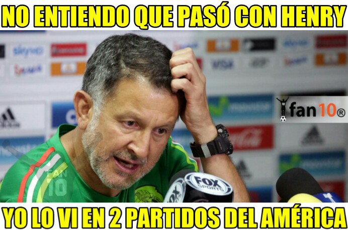 Los mejores memes del partido amistoso: México 1-0 Bosnia.
