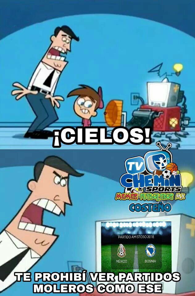 Los mejores memes del partido amistoso: México 1-0 Bosnia.