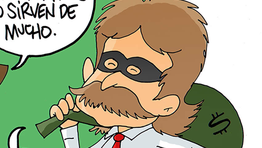 ¡Robo a los paisanos!
