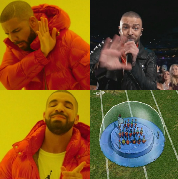 Esto es el Super Bowl LII... de los memes