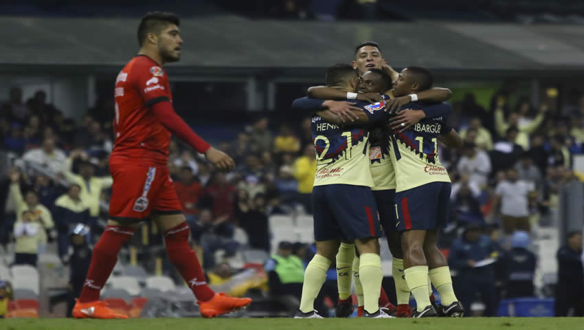 Galería: América 5-1 Lobos BUAP, Clausura 2018 de la Liga MX.