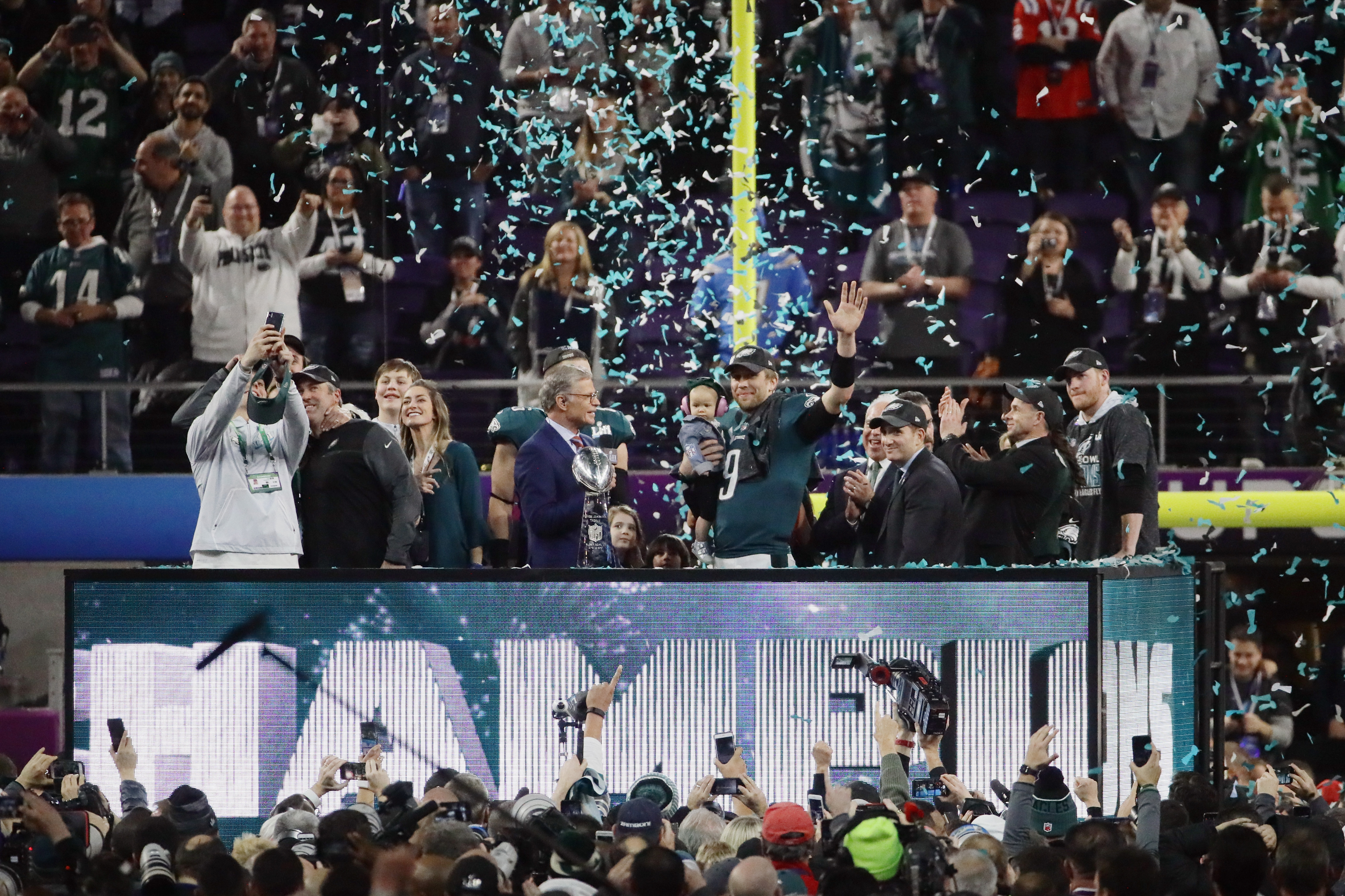 Super Bowl LII, la locura de la NFL a través del mundo 