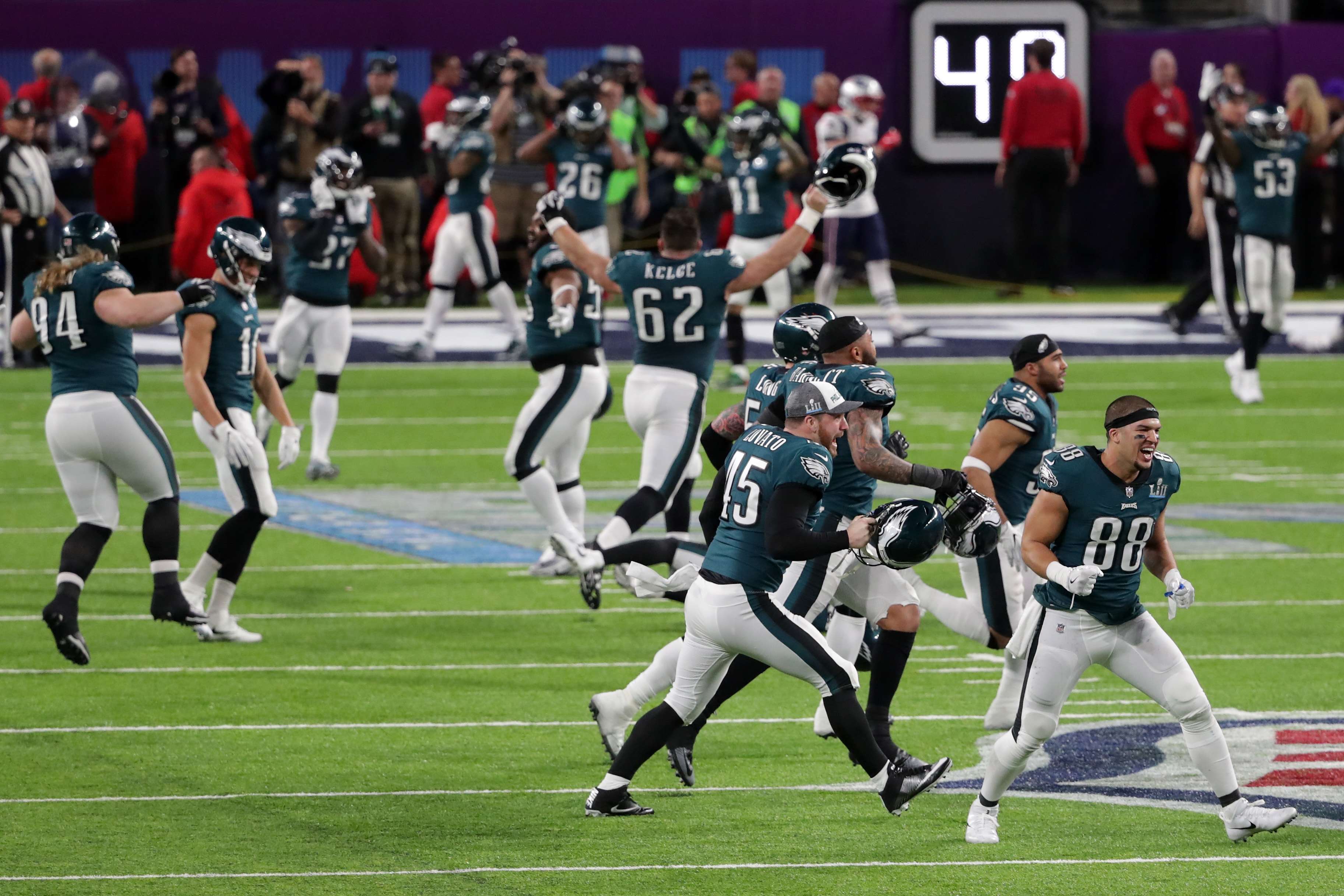 Super Bowl LII, la locura de la NFL a través del mundo 