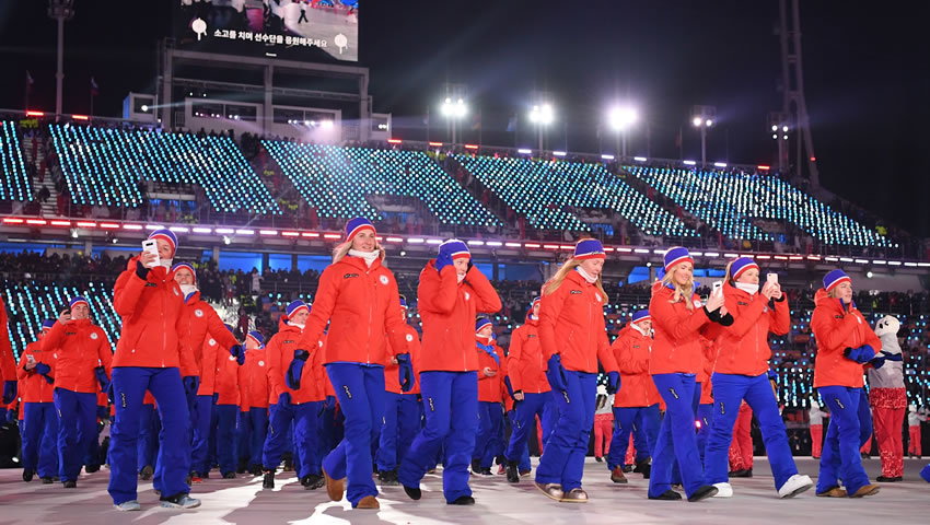 Lo mejor de la inauguración de los Juegos Olímpicos de Invierno Pyeongchang 2018
