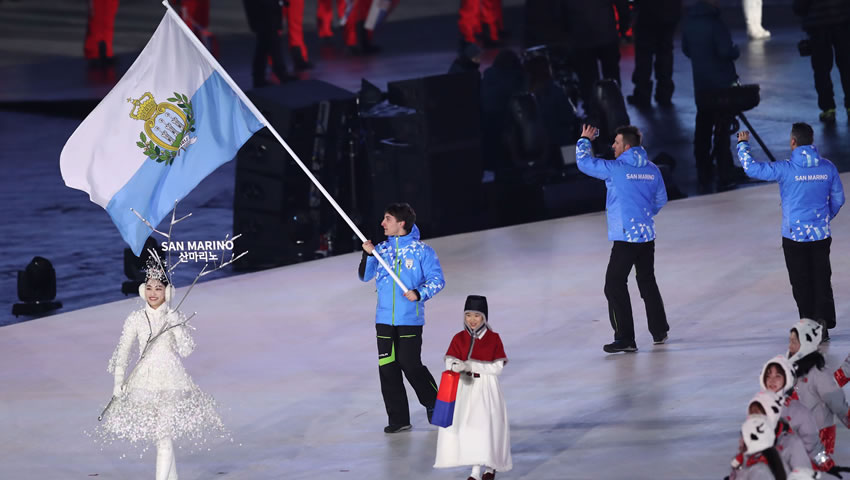 Lo mejor de la inauguración de los Juegos Olímpicos de Invierno Pyeongchang 2018