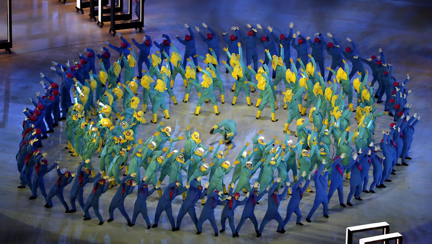 Lo mejor de la inauguración de los Juegos Olímpicos de Invierno Pyeongchang 2018