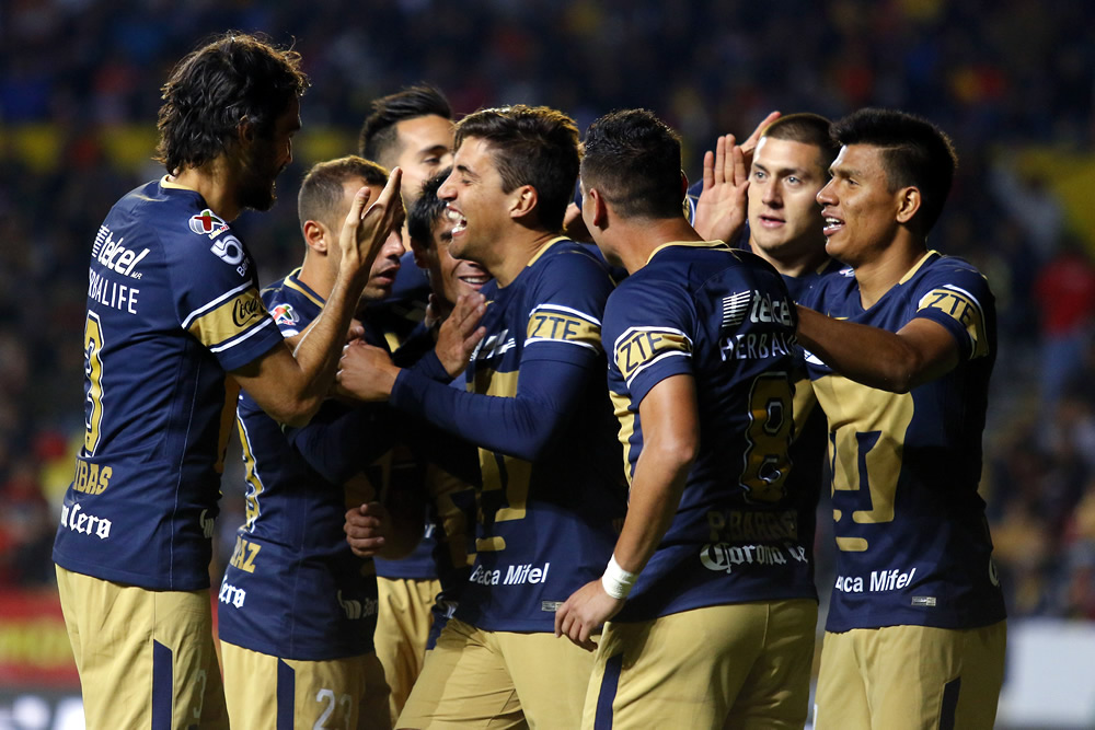 Pumas derrotó a Monarcas en el Morelos y se convirtió en líder del C2018.