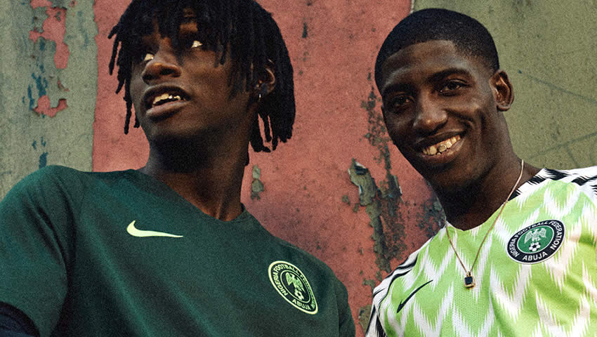 Las camisetas de Argentina, Rusia y Nigeria que usarán en Rusia 2018