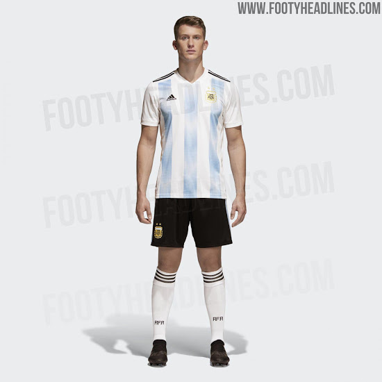 Camisetas de las selecciones que jugarán el Mundial Rusia 2018.