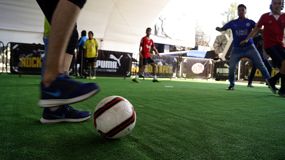 Así se vive la fiesta de Rock’N Fut en imágenes