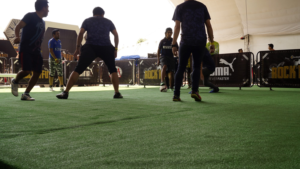 Así se vive la fiesta de Rock’N Fut en imágenes