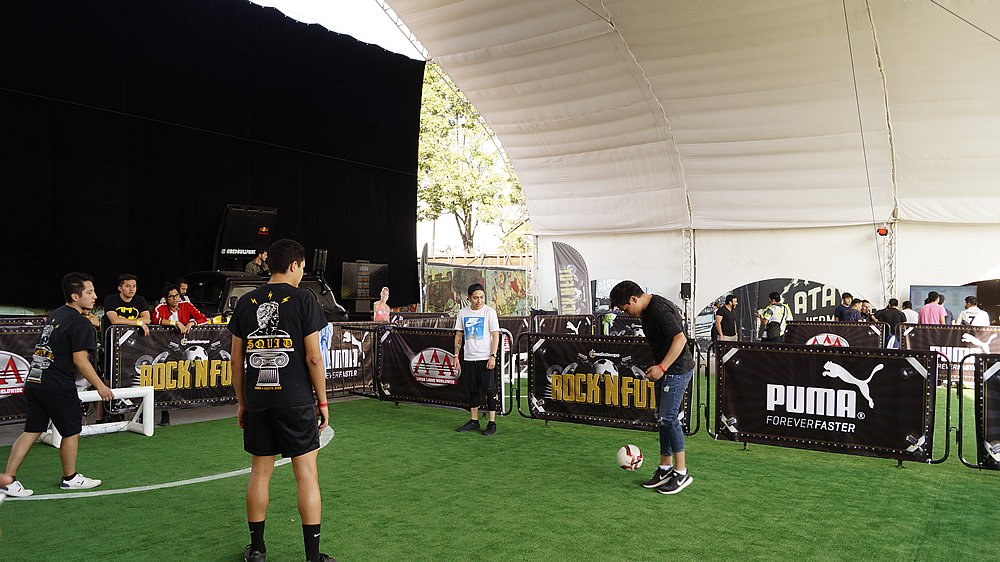 Así se vive la fiesta de Rock’N Fut en imágenes