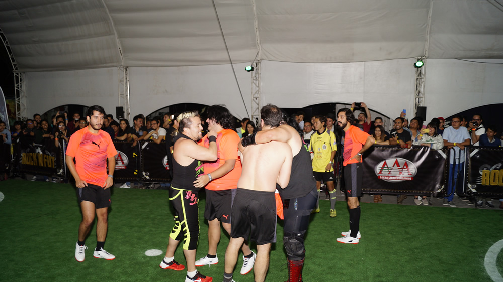 Así se vive la fiesta de Rock’N Fut en imágenes