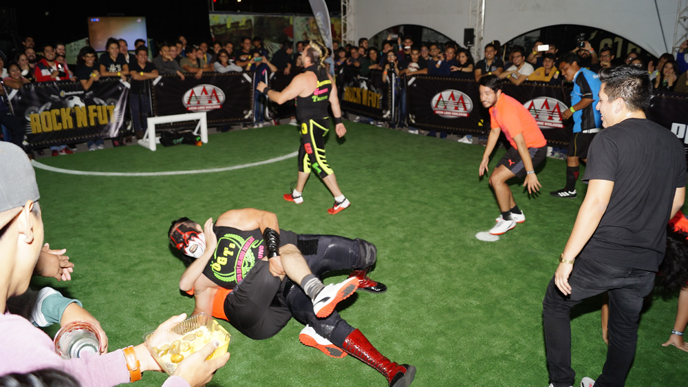 Así se vive la fiesta de Rock’N Fut en imágenes