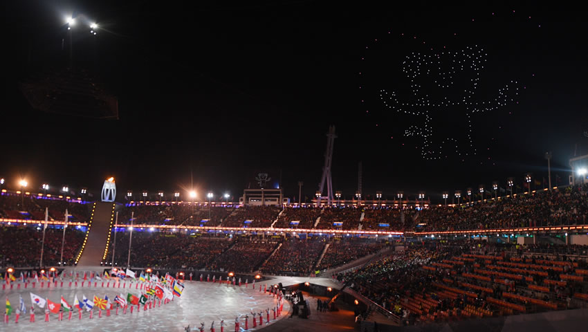Lo mejor de la clausura de los Juegos Olímpicos de Invierno Pyeongchang 2018