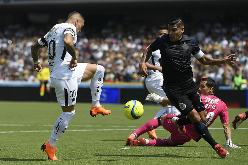 Lo mejor de Pumas vs. Chivas en imágenes