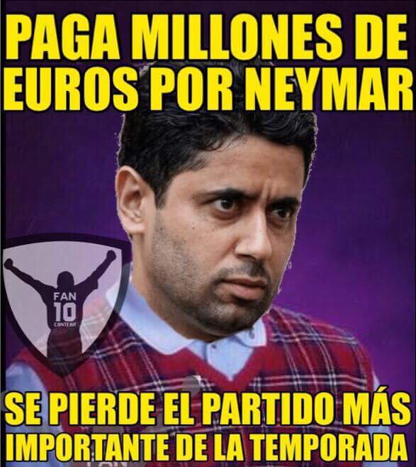 Mejores memes del PSG vs. Real Madrid en los octavos de la Champions League.