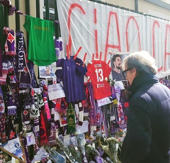 Las  imágenes más emotivas del funeral de Davide Astori