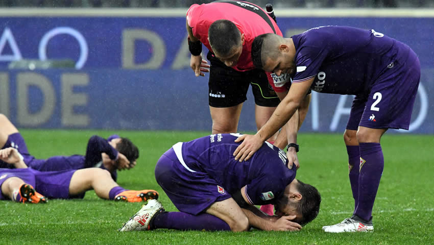 Mejores imágenes del homenaje de la Fiorentina a Davide Astori.