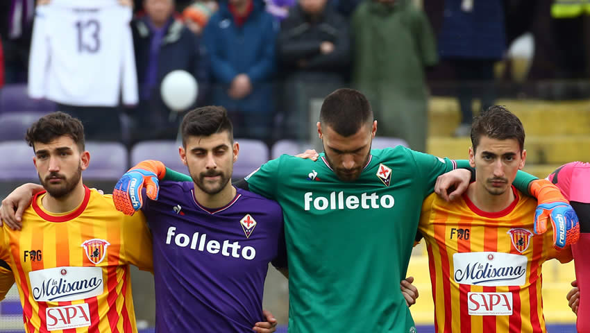 Mejores imágenes del homenaje de la Fiorentina a Davide Astori.