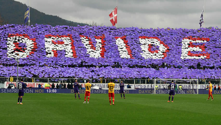 Mejores imágenes del homenaje de la Fiorentina a Davide Astori.