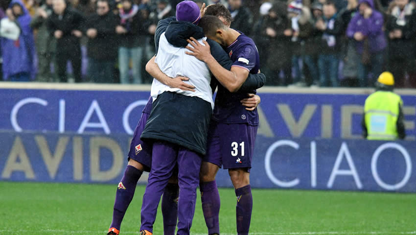 Mejores imágenes del homenaje de la Fiorentina a Davide Astori.