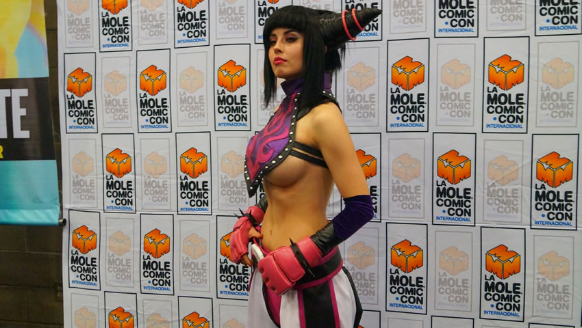 La belleza de La Mole Comic Con 2018