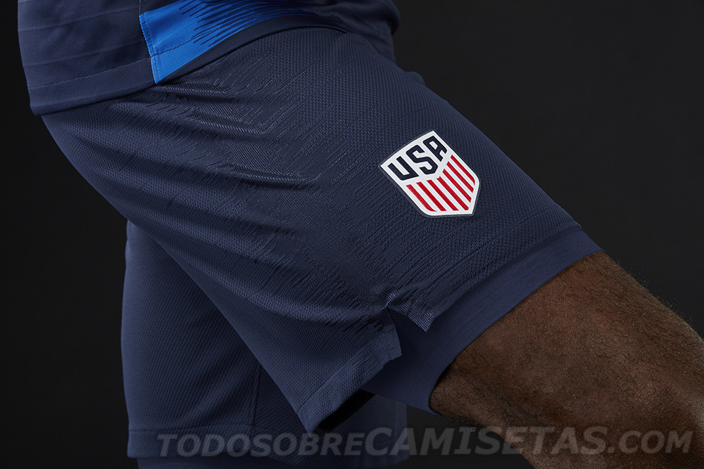 Así son las nueva playeras de Estados Unidos