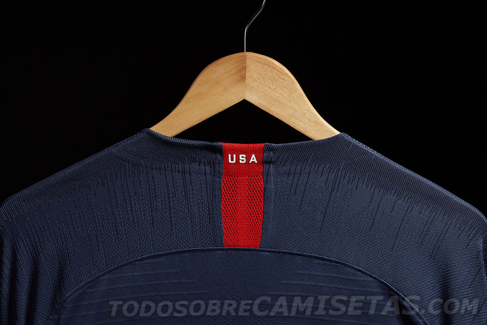 Así son las nueva playeras de Estados Unidos