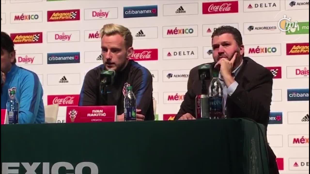México debe entender nuestras ausencias: Iván Rakitiç
