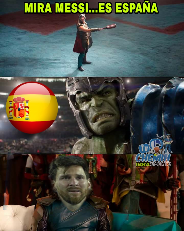 Mejores memes del España 6-1 Argentina de la Fecha FIFA rumbo al Mundial 2018.