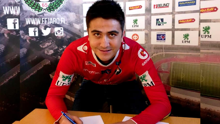 Darvin platicó de su nueva experiencia en el futbol finlandés.