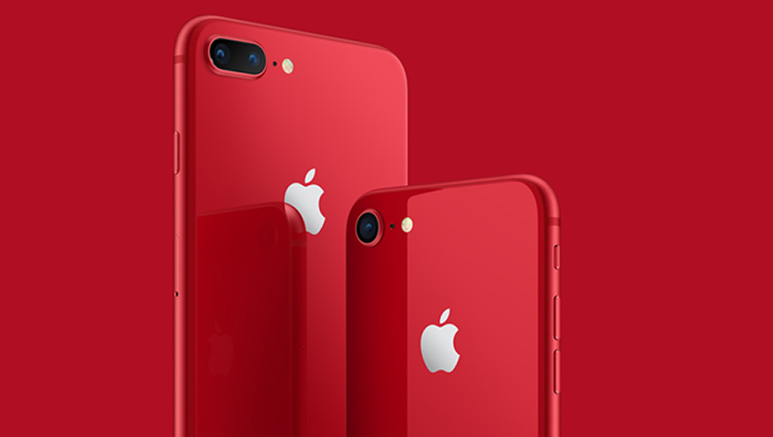 Apple lanzó iPhone 8 y 8 Plus en edición 'Red'