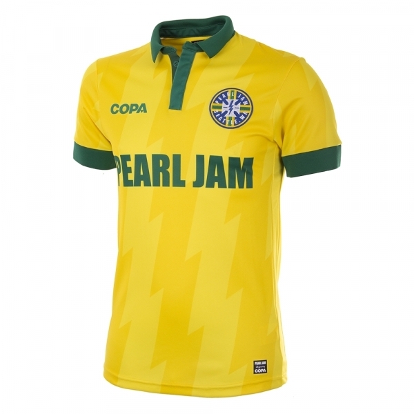 La colección de playeras futboleras de Pearl Jam