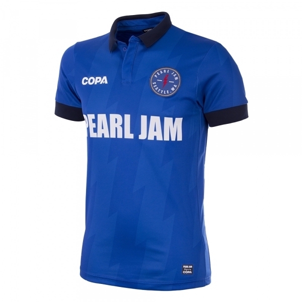 La colección de playeras futboleras de Pearl Jam