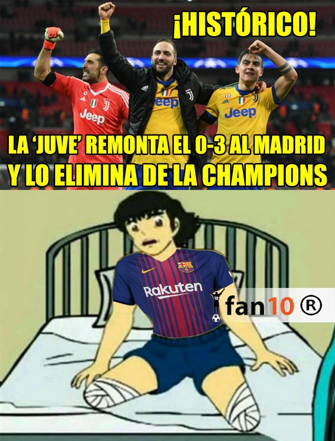 Los Memes del Real Madrid vs. Juventus en cuartos de Champions League