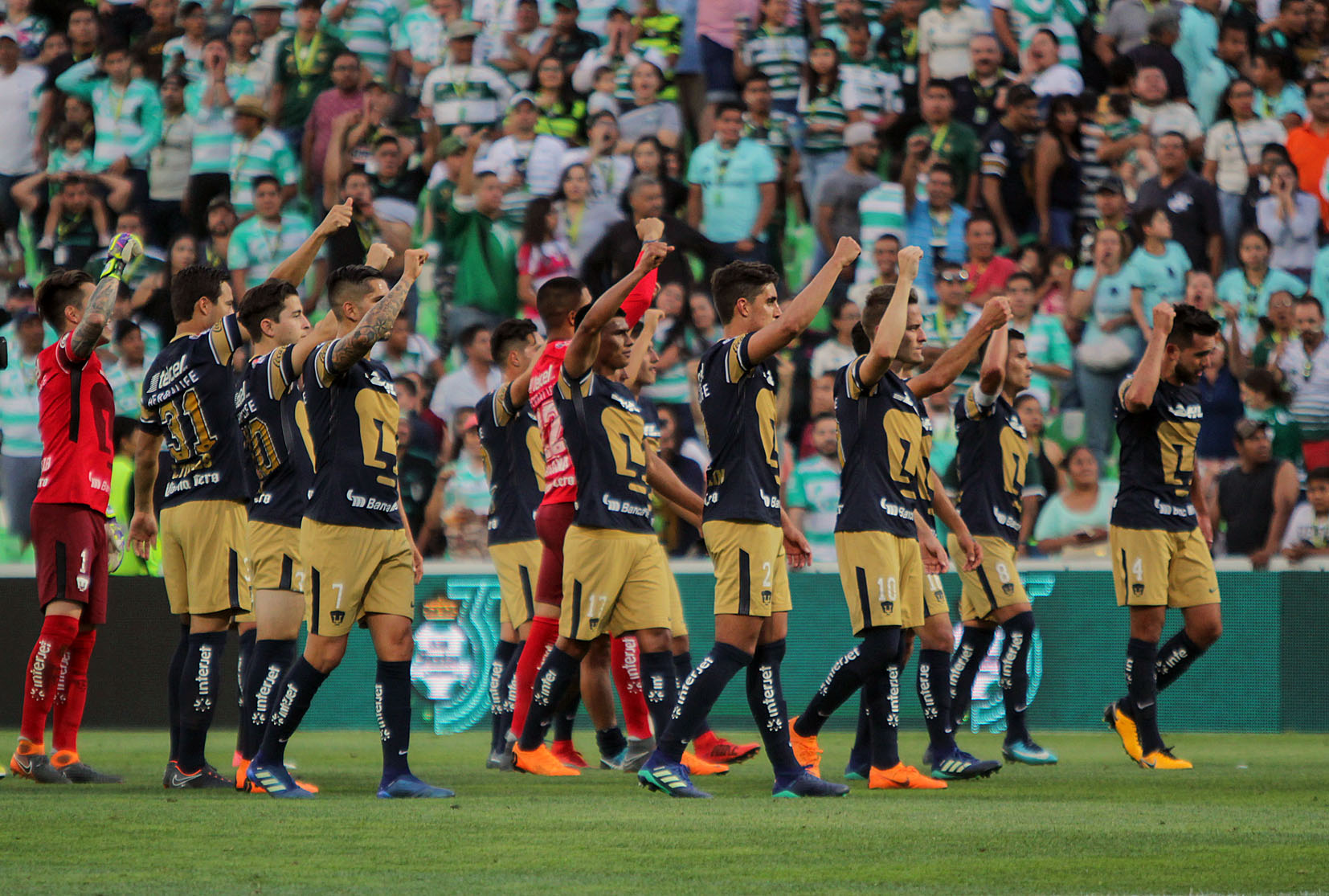 Las mejores postales del triunfo de Pumas ante Santos