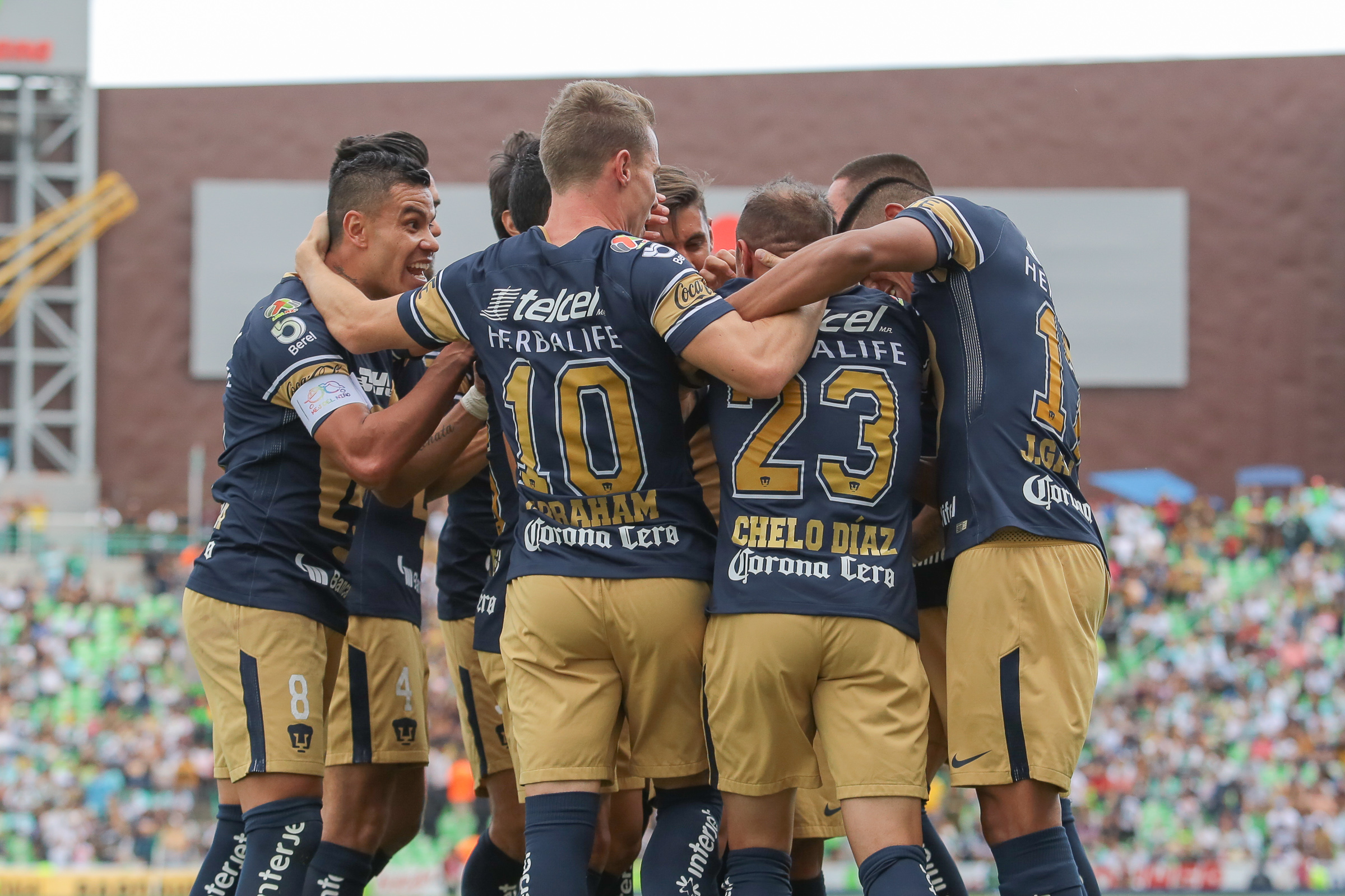 Las mejores postales del triunfo de Pumas ante Santos