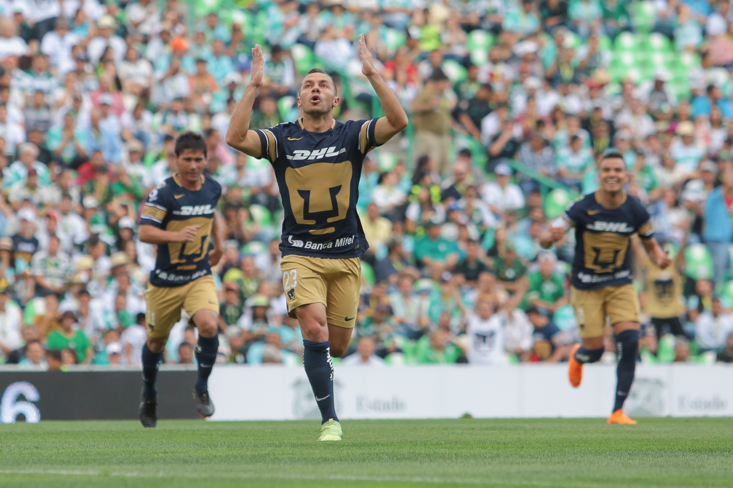 Las mejores postales del triunfo de Pumas ante Santos