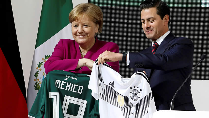 EPN Y Angela Merkel