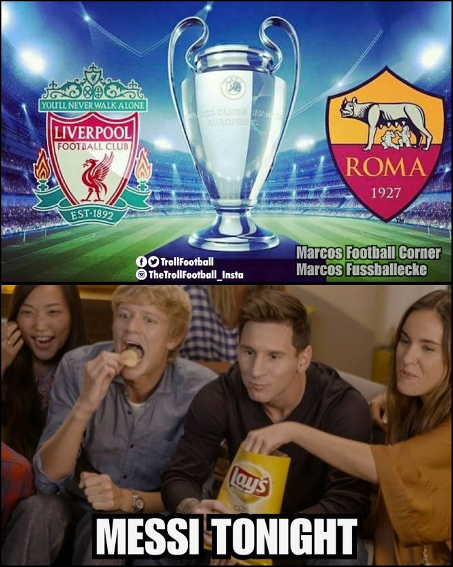 Los mejores memes del Liverpool 5-2 Roma de la Semifinal de la Champions.