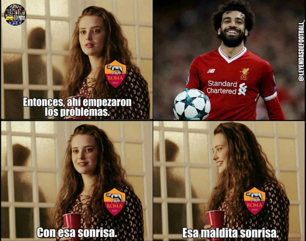 Los mejores memes del Liverpool 5-2 Roma de la Semifinal de la Champions.