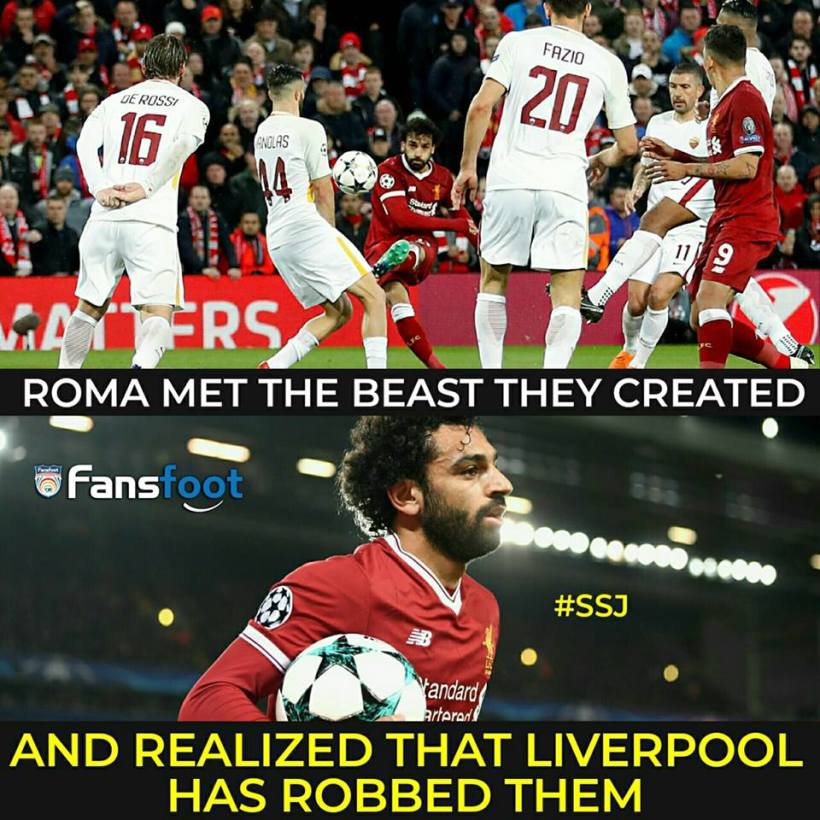 Los mejores memes del Liverpool 5-2 Roma de la Semifinal de la Champions.
