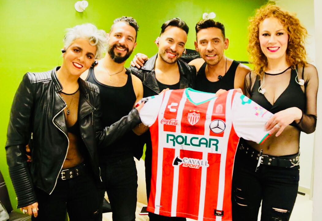 Los artistas 'fichados' por el Necaxa en la Feria de San Marcos.