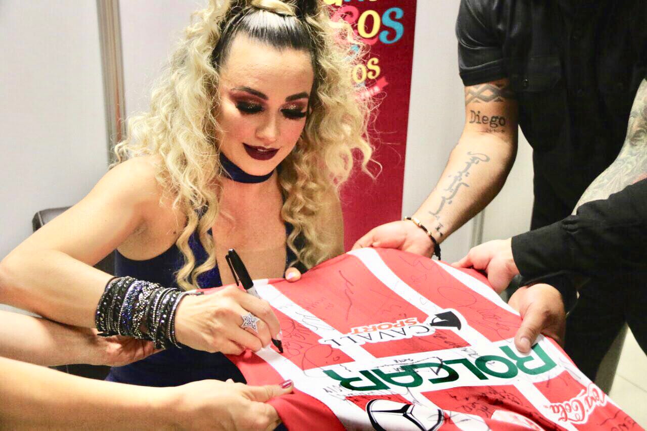 Los artistas 'fichados' por el Necaxa en la Feria de San Marcos.