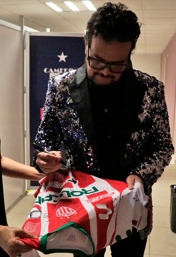 Los artistas 'fichados' por el Necaxa en la Feria de San Marcos.
