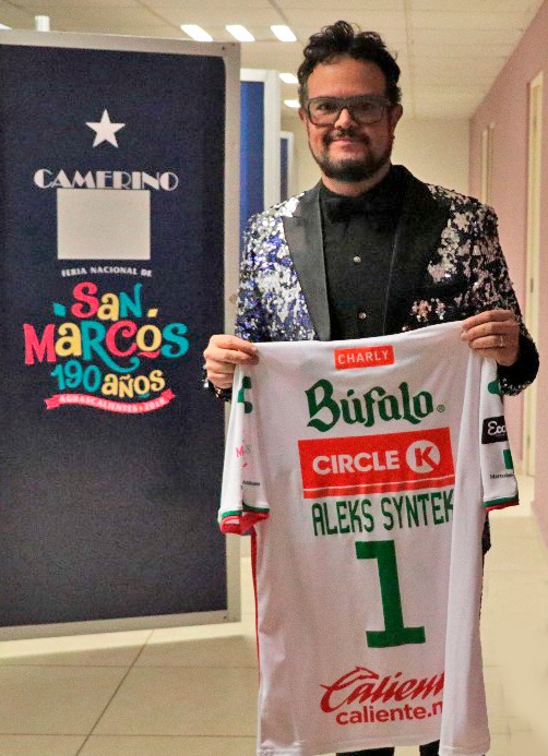Los artistas 'fichados' por el Necaxa en la Feria de San Marcos.